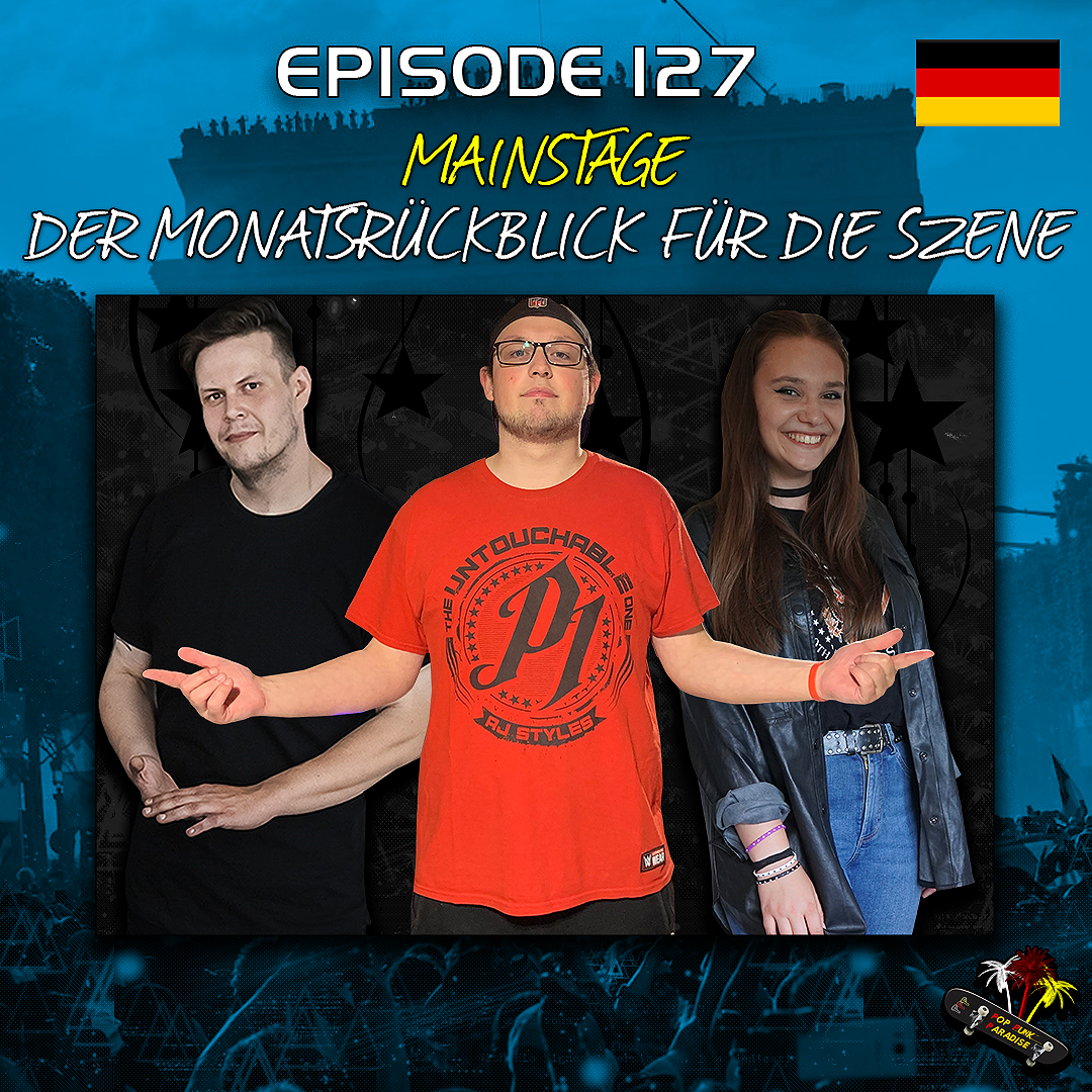MAINSTAGE – Der Monatsrückblick auf die Pop Punk, Emo, Punk, Metal, uvm. Szene – P4Cast #127 episode artwork