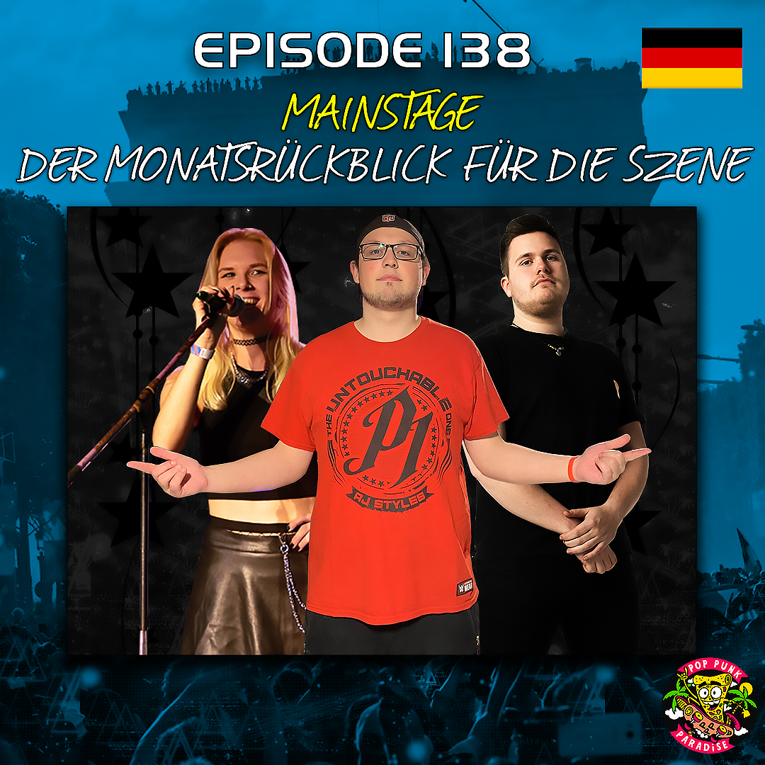 MAINSTAGE – Der Monatsrückblick auf die Szene Pop Punk, Emo, Punk, Metal, uvm. – P4Cast 138 episode artwork