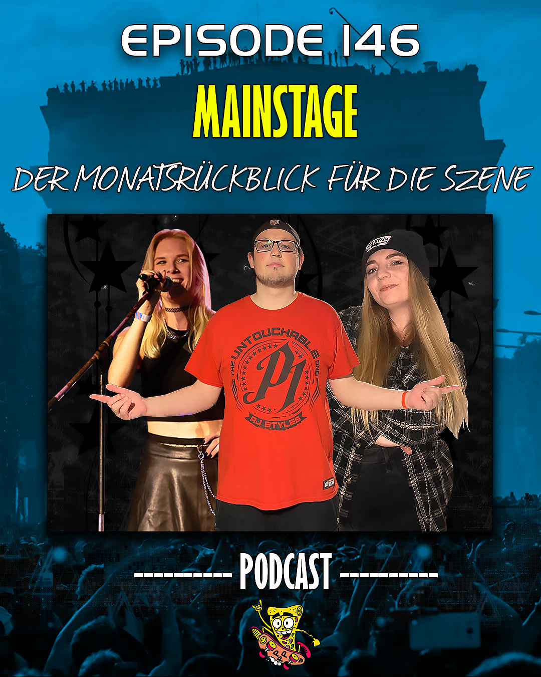 MAINSTAGE – Der Monatsrückblick auf die Szene Pop Punk, Emo, Punk, Metal, uvm. – P4Cast 146 episode artwork