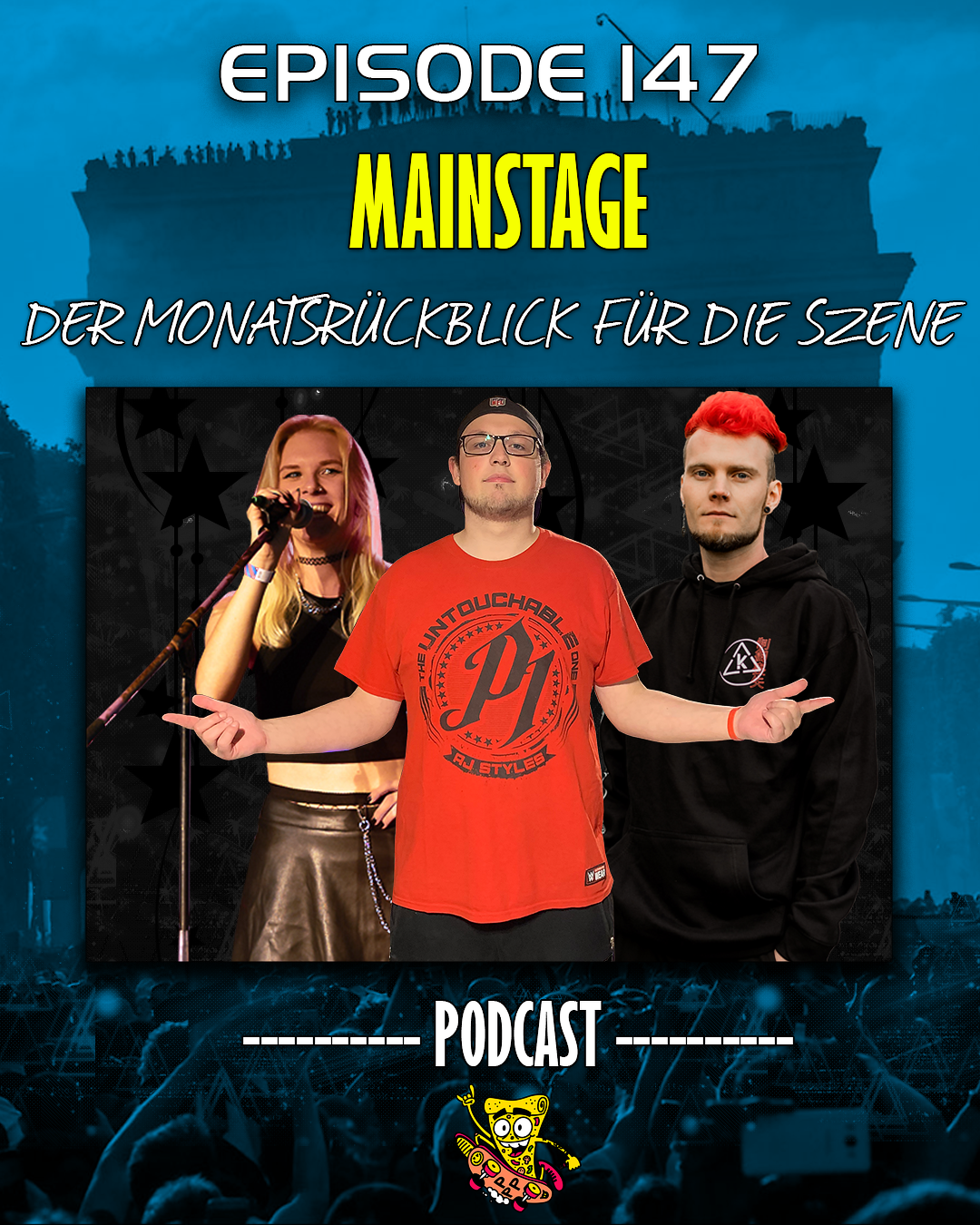 MAINSTAGE – Der Monatsrückblick auf die Szene Pop Punk, Emo, Punk, Metal, uvm. – P4Cast 147 episode artwork