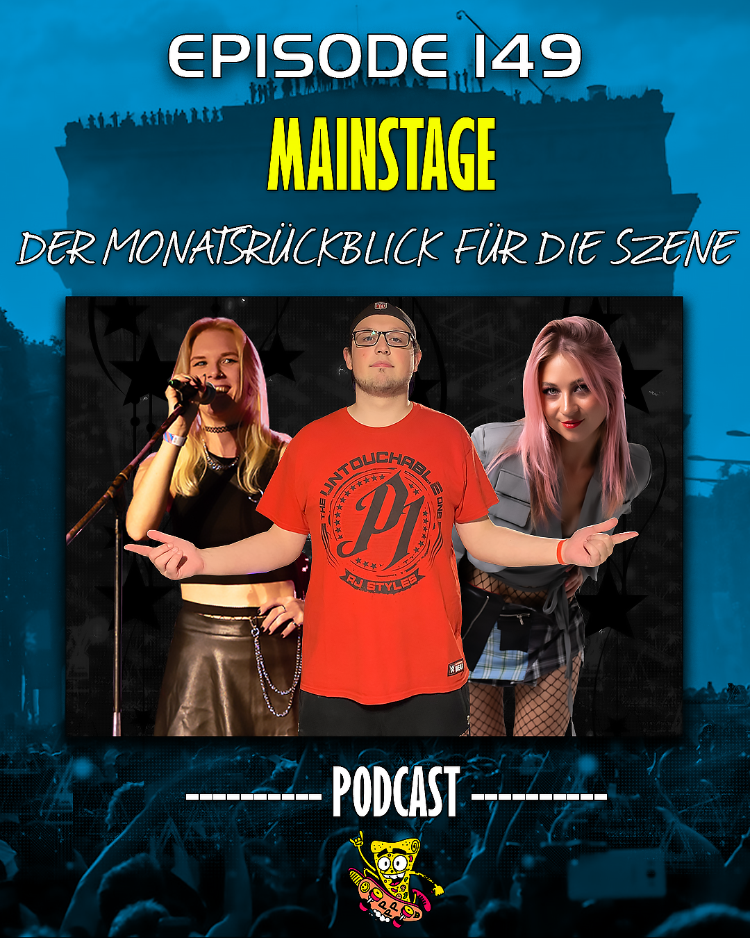 MAINSTAGE – Der Monatsrückblick auf die Szene Pop Punk, Emo, Punk, Metal, uvm. – P4Cast 149 episode artwork